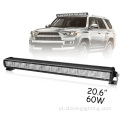 IP67 20,6 polegadas 60W 4x4 Caminhão offroad Led Bar Light Led Off Road Light Bar